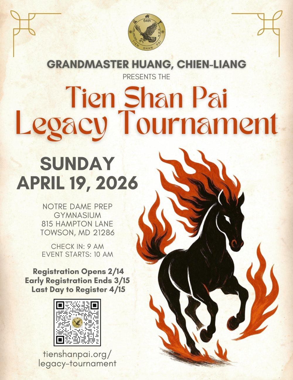 Tien Shan Pai Legacy Tournament